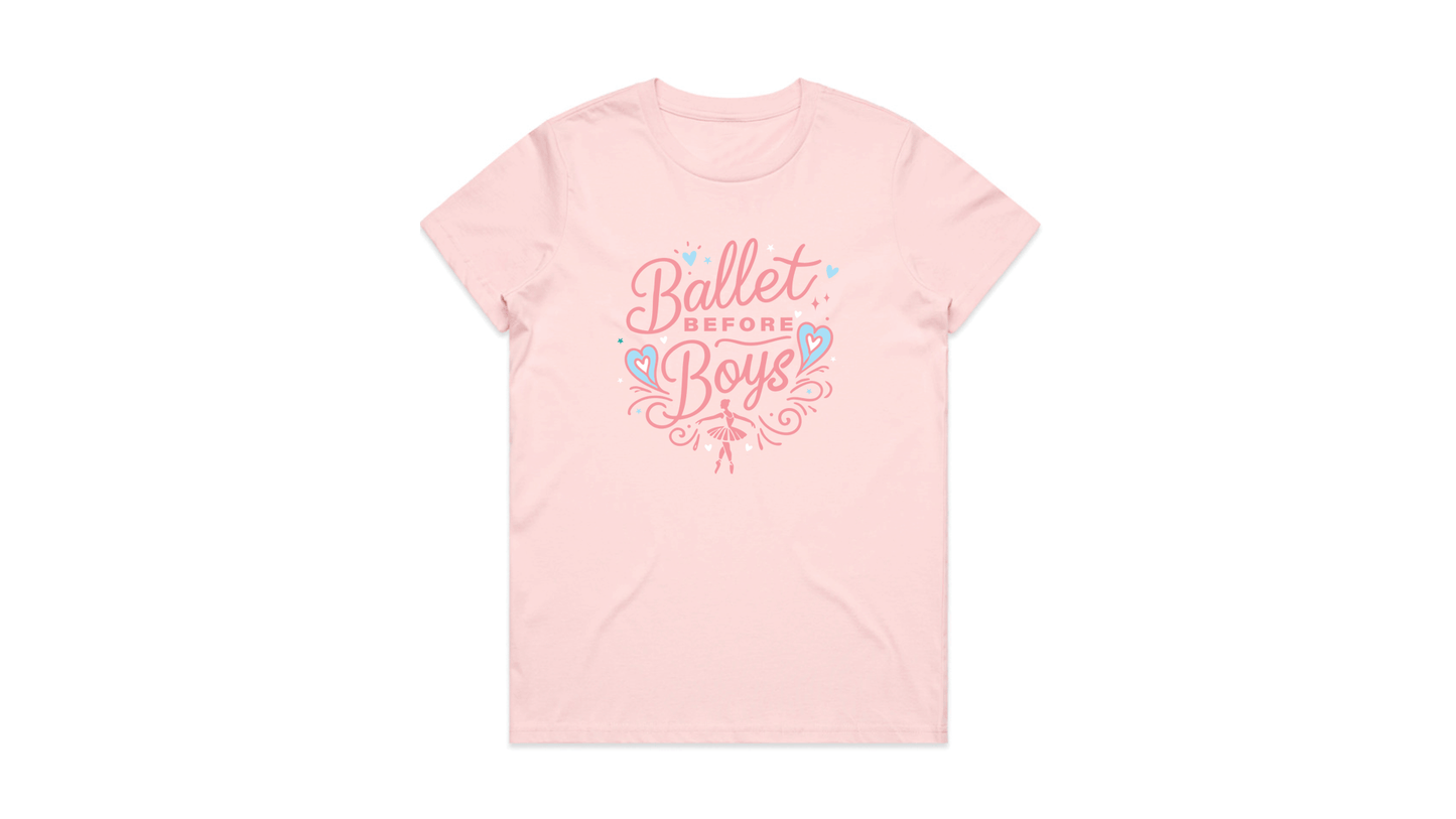 T-Shirt - Ballet before Boys