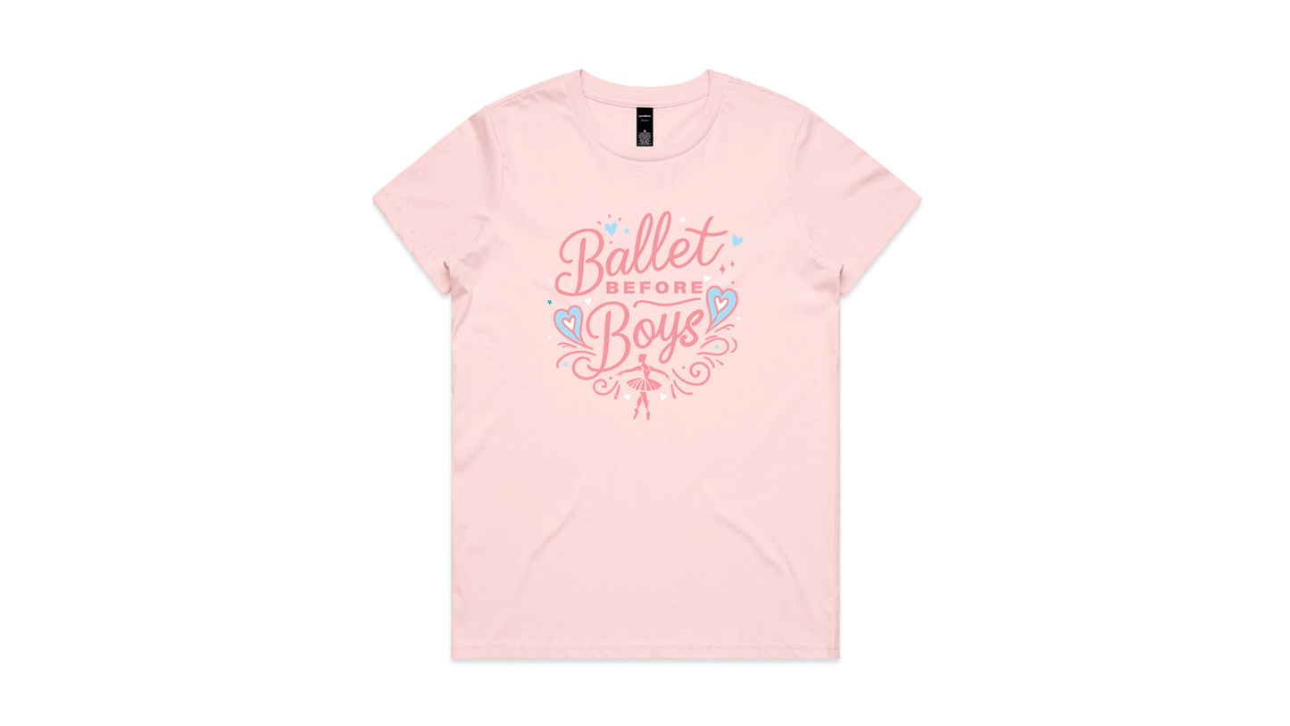 T-Shirt - Ballet before Boys